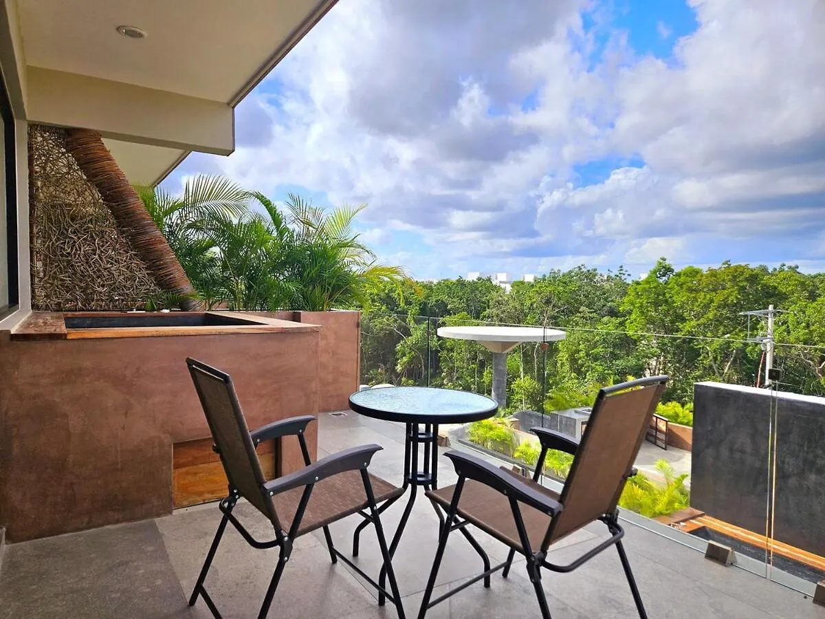 Ph Studio Balcony With Jacuzzi, Gym & Pool Tulum Mexico