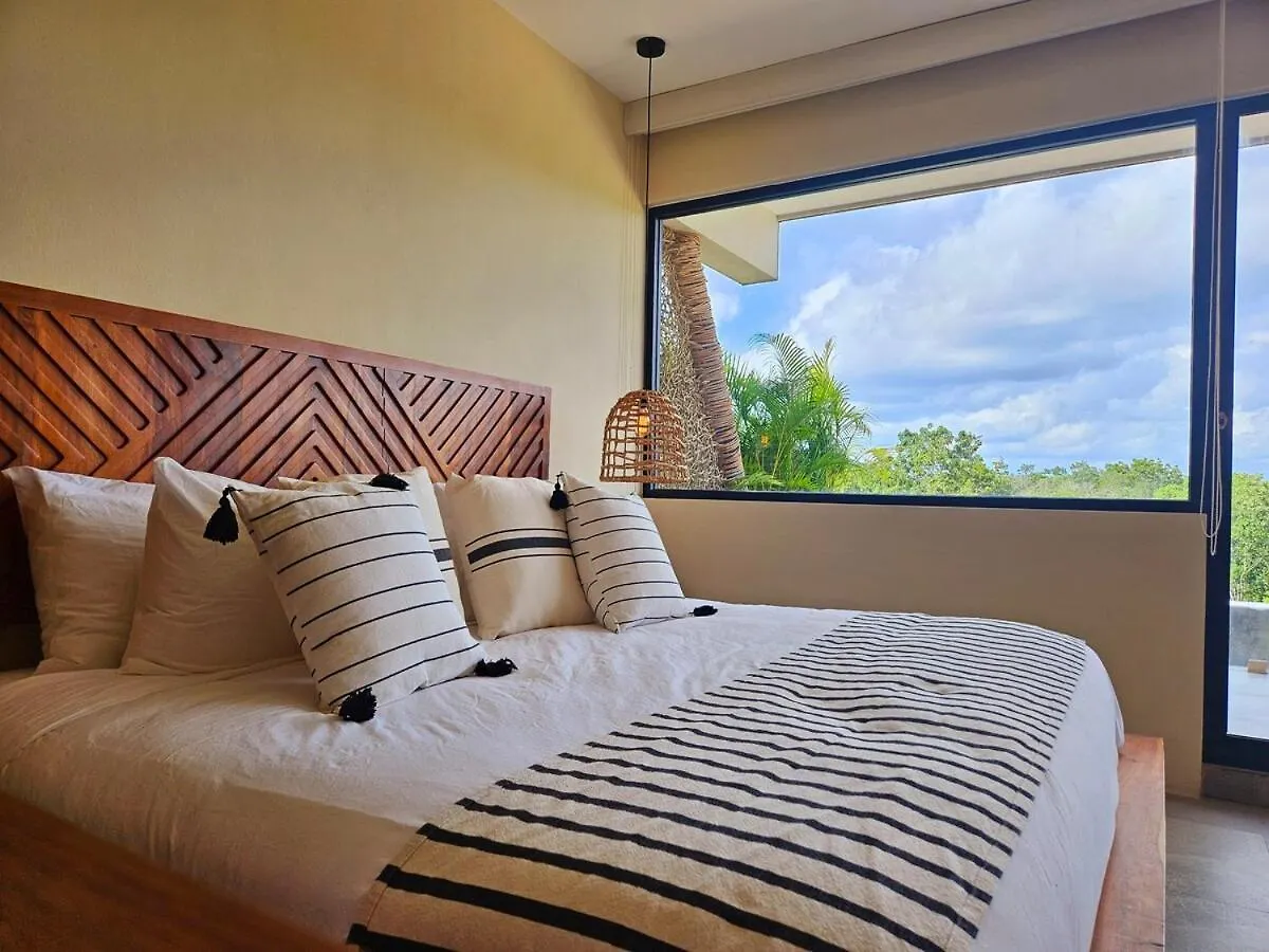 Ph Studio Balcony With Jacuzzi, Gym & Pool Tulum Apartment